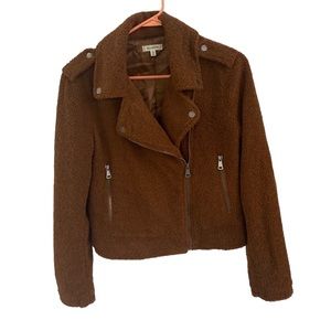 Max Studio Teddy Bear Jacket Size Small